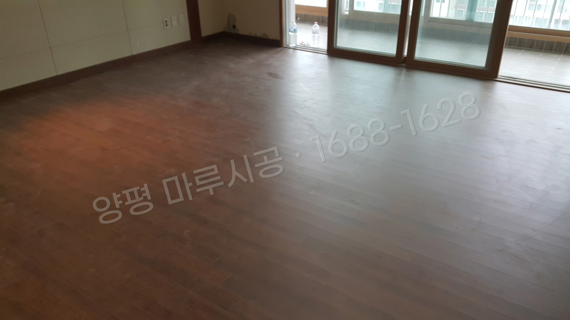 양평 옥천면 강마루 구정 강마루 티크 아파트 바닥공사 마루시공업체 시공 후