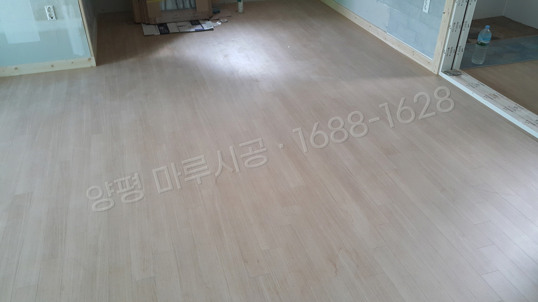 양평 서종면 강마루 한솔 SB 오리진오크 아파트 바닥공사 마루시공업체 시공 후