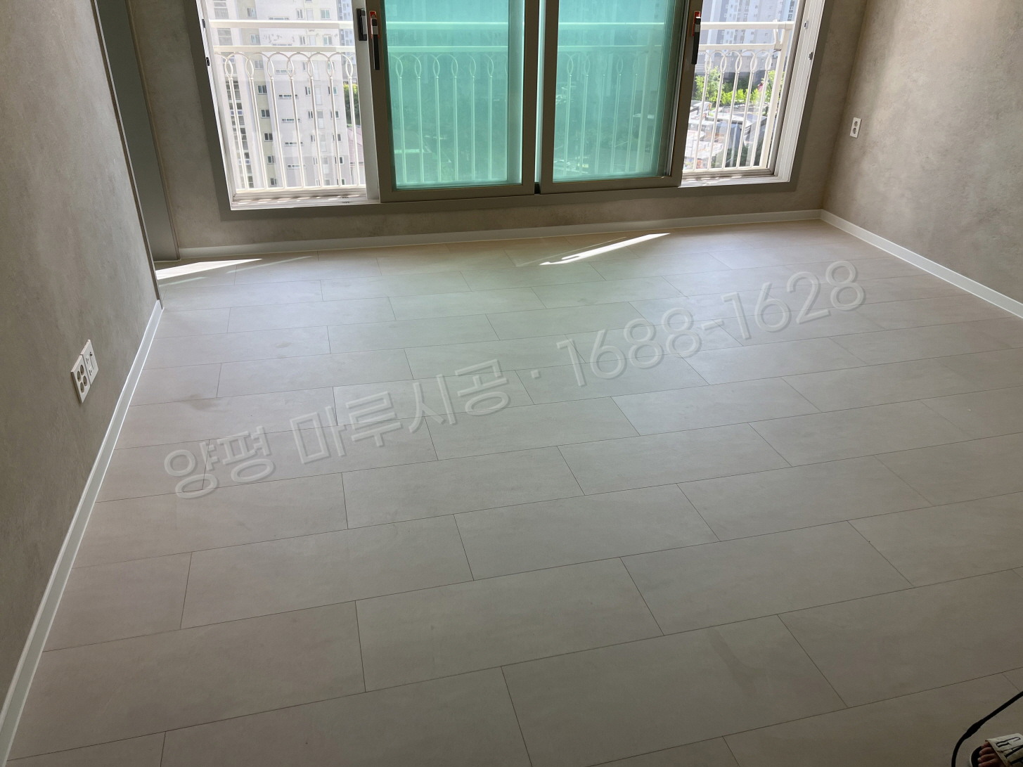양평 바닥시공업체 시공 후