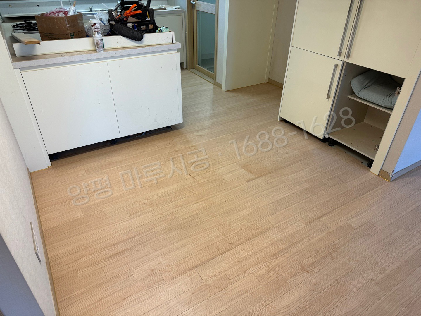 양평 양동면 강마루 스타 하이마루 노르딕오크 아피트 바닥공사 마루시공업체 시공 후